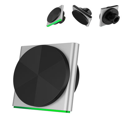 Купить Зарядное устройство для iPhone Стол Металлический материал 9-цветный RGB световой эффект Беспроводной автомобиль монтированный быстрая зарядка Ультратонкий дизайн online manufacture