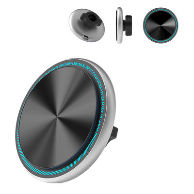 Купить Magsafe Car Mount Magnetic Wireless Charging Car Phone Holder с настраиваемым светофором и гравировкой логотипа для автомобильной промышленности online manufacture