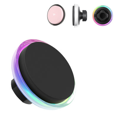 Купить Customizable Shell Color And Logo Car Wireless Charging Station With Cooling Fan And Magnetic Suction online manufacture
