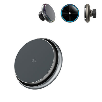 Купить Быстрое магнитное беспроводное зарядное устройство для автомобиля с бесшумным охлаждающим вентилятором в беспроводном зарядном устройстве Q2 online manufacture