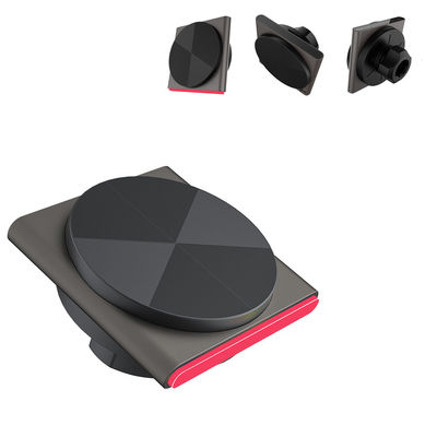 Металлическое зарядное устройство для автомобилей Iphone 9-цветный RGB световой эффект Беспроводная установка автомобиля с одной рукой Быстрая зарядка