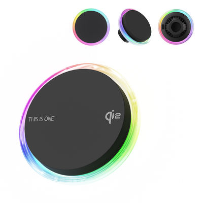 Настраиваемая беспроводная зарядная подставка для автомобиля с цветом корпуса, конструкцией с вентилятором и сильным магнитным притяжением