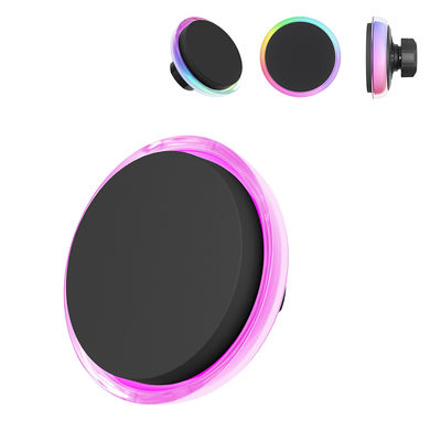 Беспроводное зарядное устройство для автомобиля с текстурой кристалла, охлаждающим вентилятором и звездным небом для зарядки iPhone