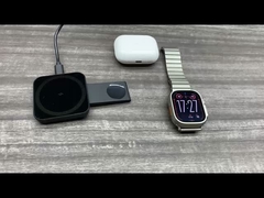 2-в-1 минимум сверхсильная магнитная беспроводная зарядка складной телефонный держатель бизнес путешествия портативный