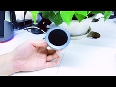 Текстура из алюминиевого сплава RGB световой эффект регулируемый Минимальный беспроводный телефон для автомобиля быстрое заряжение